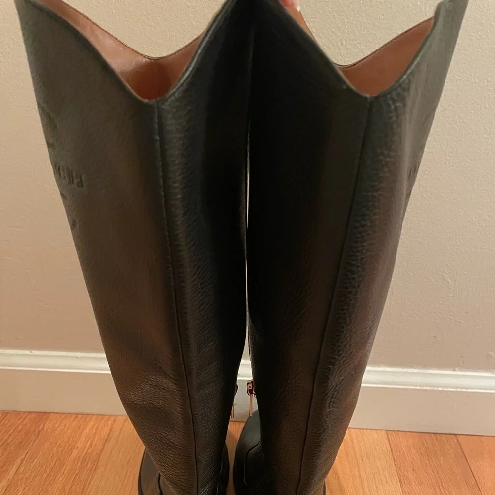 Coach Women’s Cindy Heeled Boots in Black size 7
